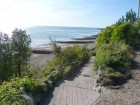 Meads village - path to beach